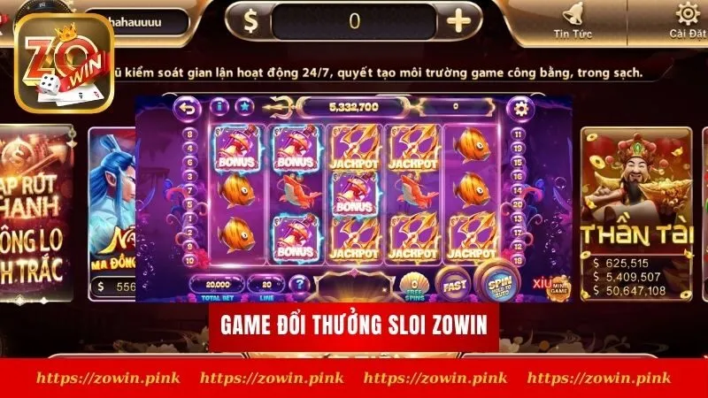 Slot Zowin - Game giải trí kiếm lời cực to 2024